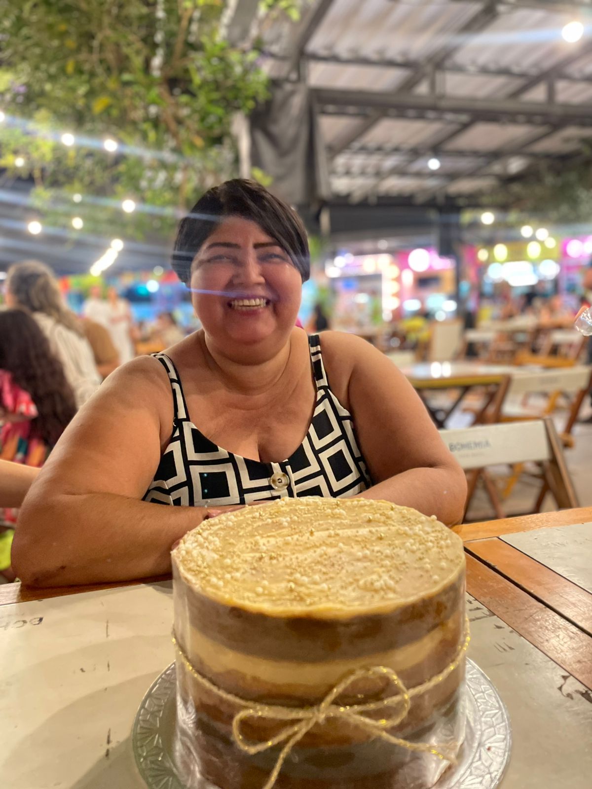 Foto de Cris sorrindo