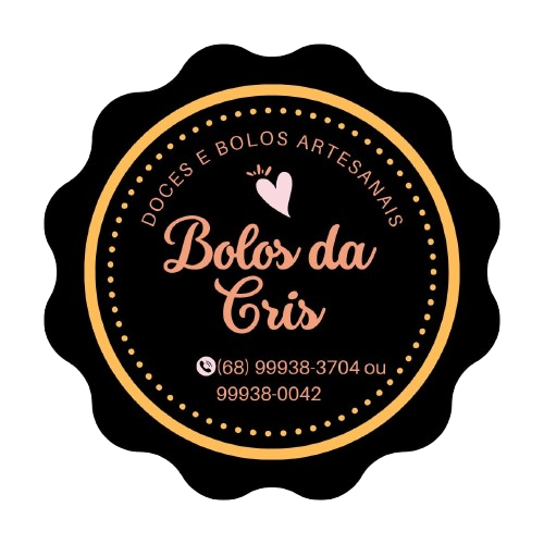 Logo da Bolos da Cris